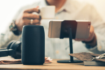 Portable bluetooth speaker