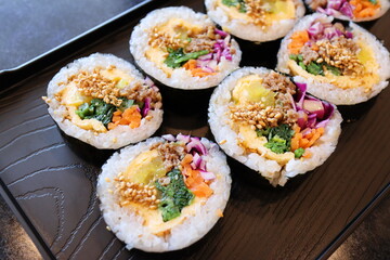 キンパ・手巻き寿司・김밥