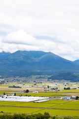 北海道空知郡中富良野町の風景