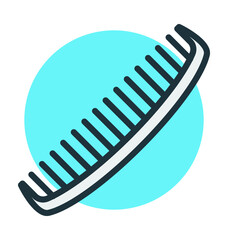 Comb Vector Icon