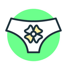 Underpants Vector Icon
