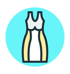 Women Dress Vector Icon