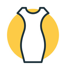 Women Dress Vector Icon