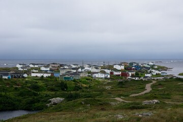 Obraz premium sle aux Morts in Newfoundland Canada