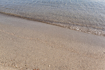 磯海水浴場の渚	