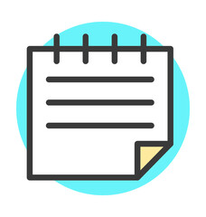 Text Sheet Vector Icon
