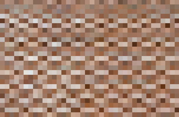 Full frame brown-tone rectangle grid background image.