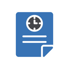 Obraz premium file time