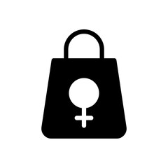 female grocery packet