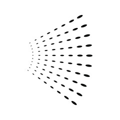 Water spray vector icon. water symbol isolated on white background. Eps 10