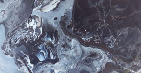 Modern abstract painting, painted with acrylic paints. Colorful background of abstract painting. Abstract colorful background, wallpaper.  Modern art. 