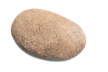 Fototapeta na wymiar Pebble stone isolated