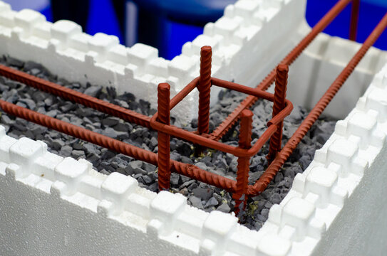 Close-up of wall building construction