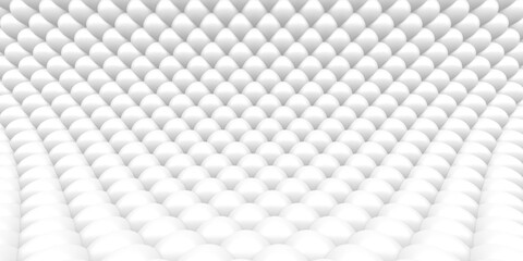 White balls decorative abstract background