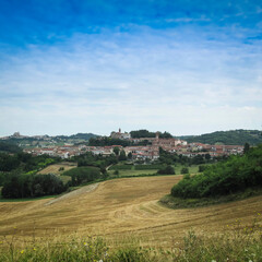 Fototapeta premium City of Sala Monferrato Italy