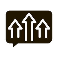 road selection icon Vector Glyph Illustration