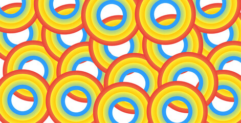 Abstract vector colorful geometric shape background 