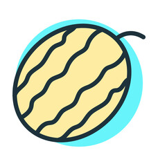 Watermelon Vector Icon