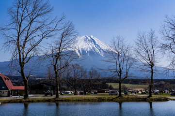 朝霧高原からの富士山