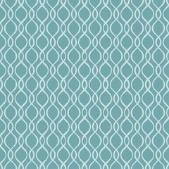 Net seamless pattern, green. A retro seamless pattern with green geometric motifs.