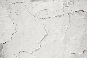 white cracked wall background or texture