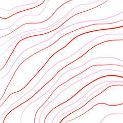 Doodle style pinstripes seamless repeat vector pattern. Free hand drawn uneven stripes, streaks, bars, lines, strips. 