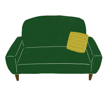 1 2 Best ソファ イラスト Images Stock Photos Vectors Adobe Stock