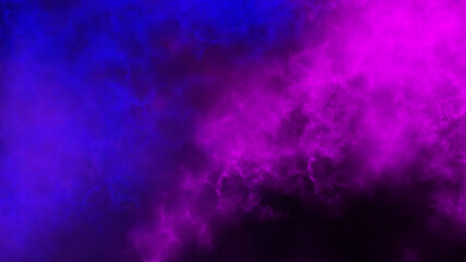Fototapeta na wymiar Gradient Smoke Cloud Blue Purple Abstract Background. Video Game, Card, Banner, Promotion, Template, Presentation, Education, Sports, Website.