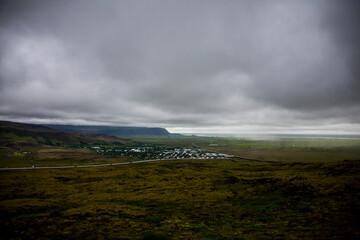 Summer landscape in Southern Iceland, Europe