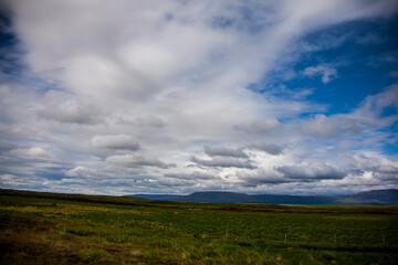 Summer landscape in Southern Iceland, Europe