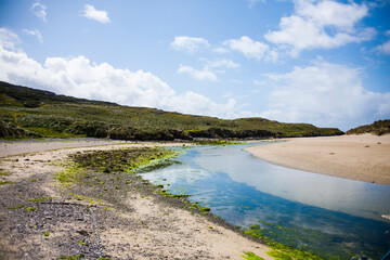 Spring landscape in the lands of Ireland