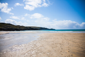 Spring landscape in the lands of Ireland
