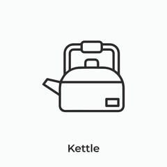 kettle icon vector sign symbol