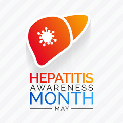 Hepatitis awareness month observed each year in May. The liver is a vital organ that processes nutrients, filters the blood, and fights infections. certain medical conditions can cause hepatitis.