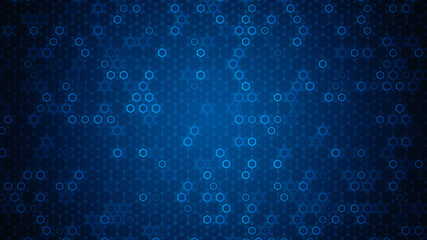 Hexagon design of future technology digital abstract background concept.