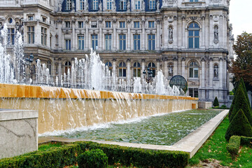 Paris fountains.