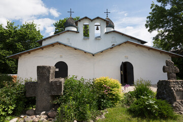 Ancient traditional Orthodox church , Pskov, Russia