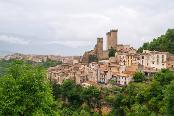 Fototapeta na wymiar Pacentro,Abruzzo, L'Aquila, Italy