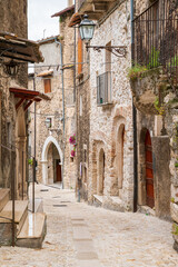 Fototapeta na wymiar Pacentro,Abruzzo, L'Aquila, Italy