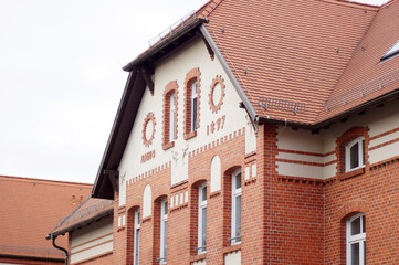 Saniertes denkmalgeschütztes Gebäude in Dessau Roßlau