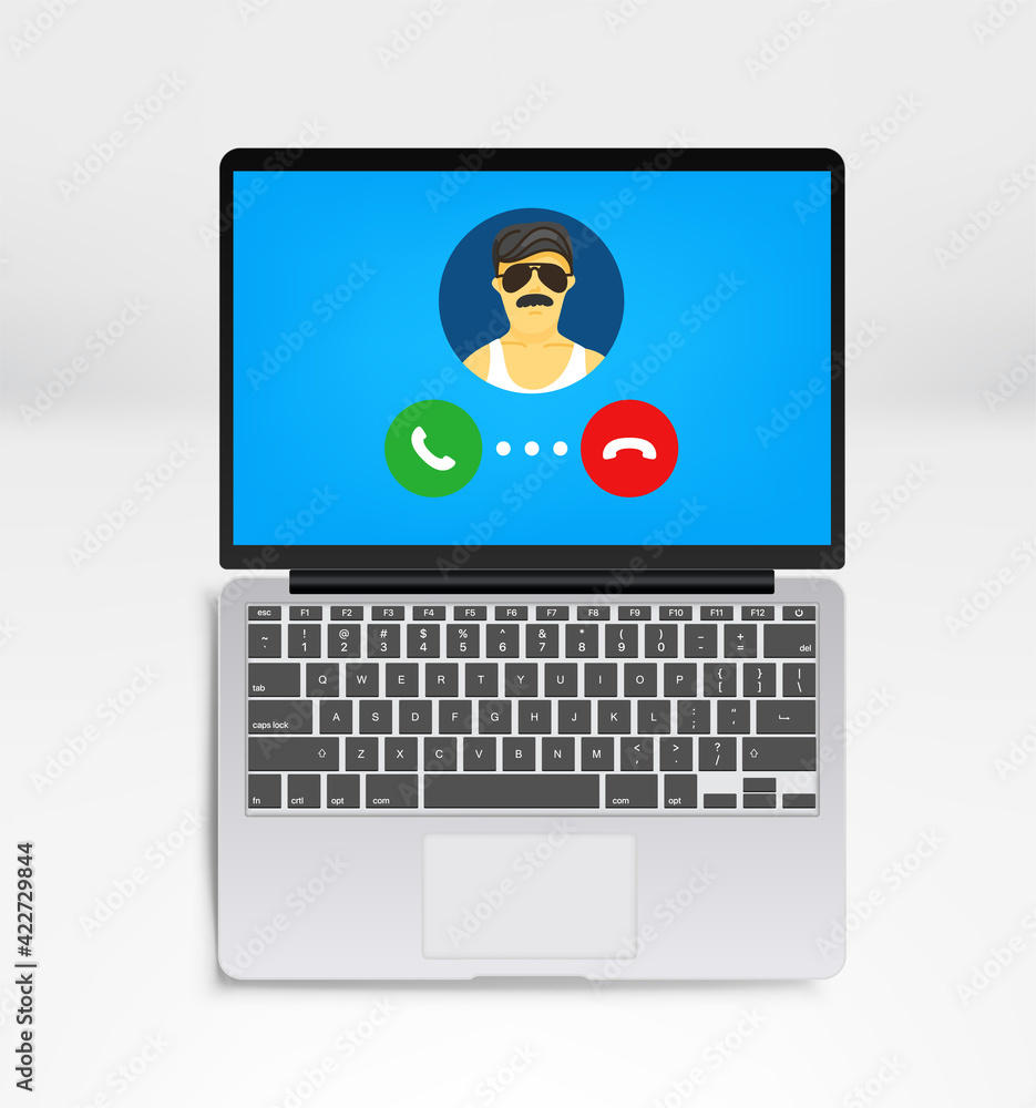 Poster Using communication application for conference