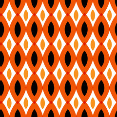 Geometrical Ethnic motif seamless pattern