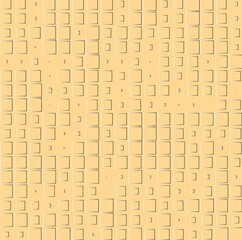 pattern with squares on a beige background	