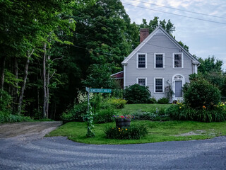House exterior, Conway, Massachusetts, USA