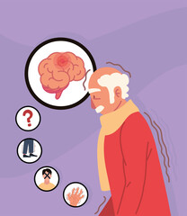 parkinson symptoms man