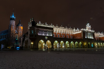 Rynek główny w Krakowie, Polska