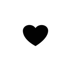 Heart icon vector for web, computer and mobile app