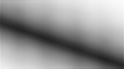 Gradient halftone dots background. Pop art comic texture. Vector abstract vintage geometric pattern with circles.