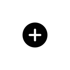 Plus icon vector for web, computer and mobile app