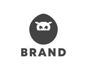 Simple but creative logo concept featuring a monkey head in ninja style. Monkey ninja logo. Monkey ninja logo for sale.